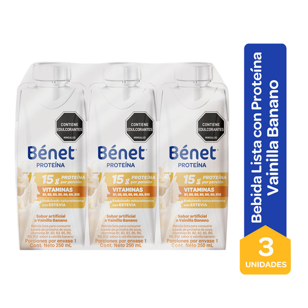 BEBIDA BENET 3U 150G VAINILLA